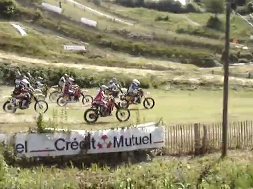 1ère manche Evolution-Proto MX anciennes Baugé juillet 2010
