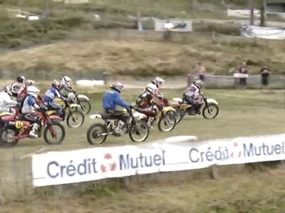 Départ de la 2ème manche évolutio/proto Baugé 2010