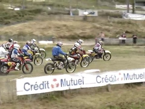 Départ de la 2ème manche évolutio/proto Baugé 2010