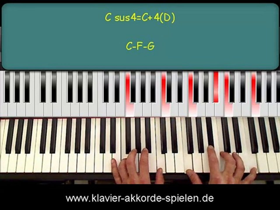 Klavier-Akkorde und Akkordvariationen