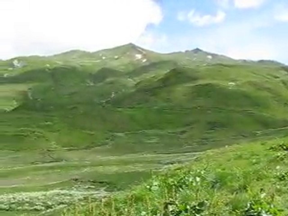 Panorama vers le cormet de Roselend