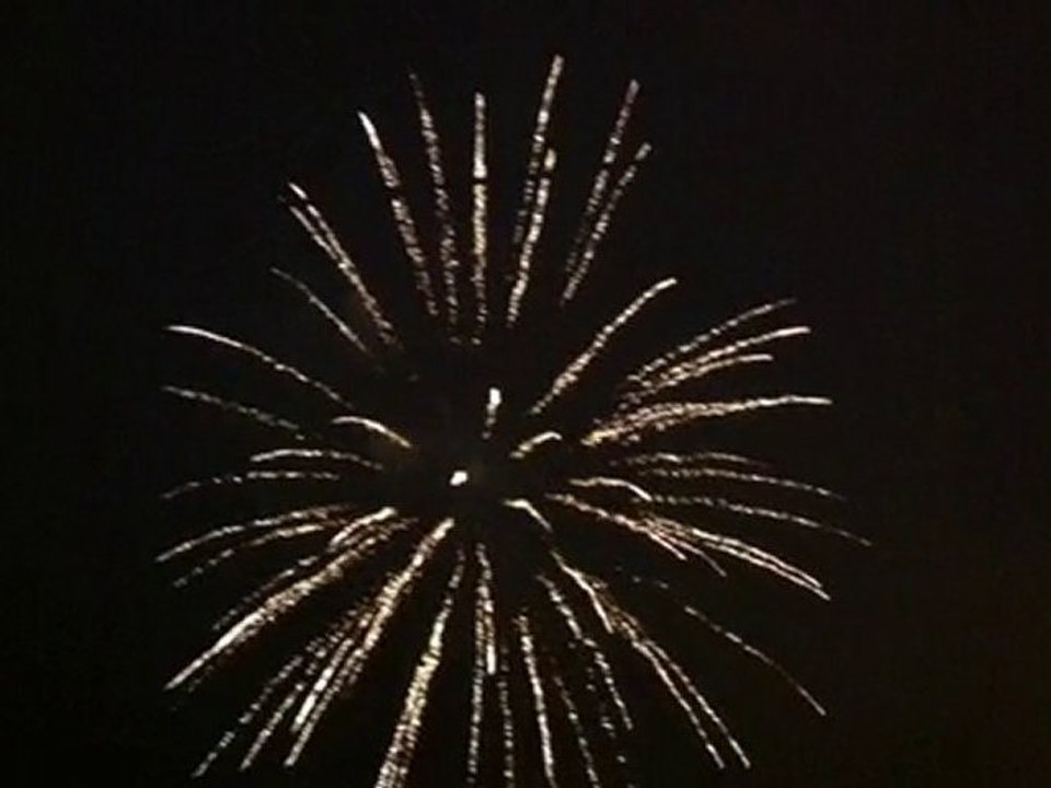 Feux d'artifice Bourg-Argental 13/07/10