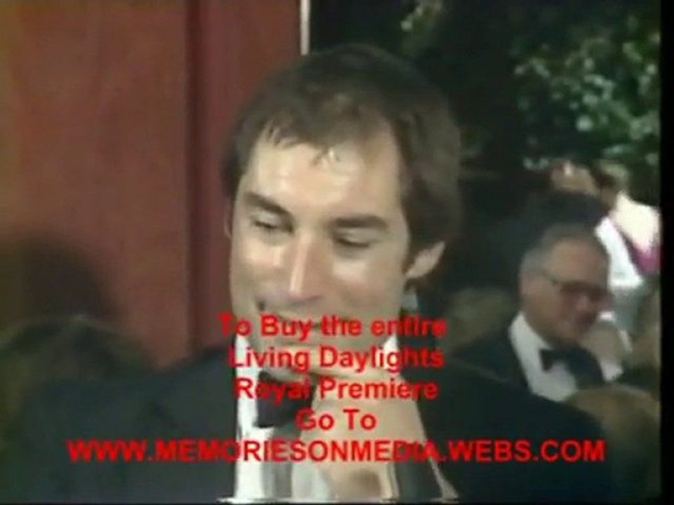 JAMES BOND 007 TIMOTHY DALTON THE LIVING DAYLIGHTS