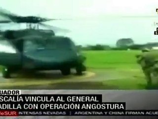 Fiscalía ecuatoriana vincula a general Padilla con bombarde
