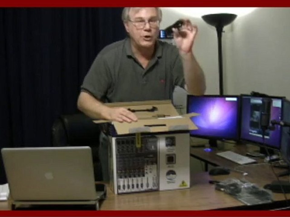 Berhinger 1204USB Mixer Unboxing -  FrugalTech