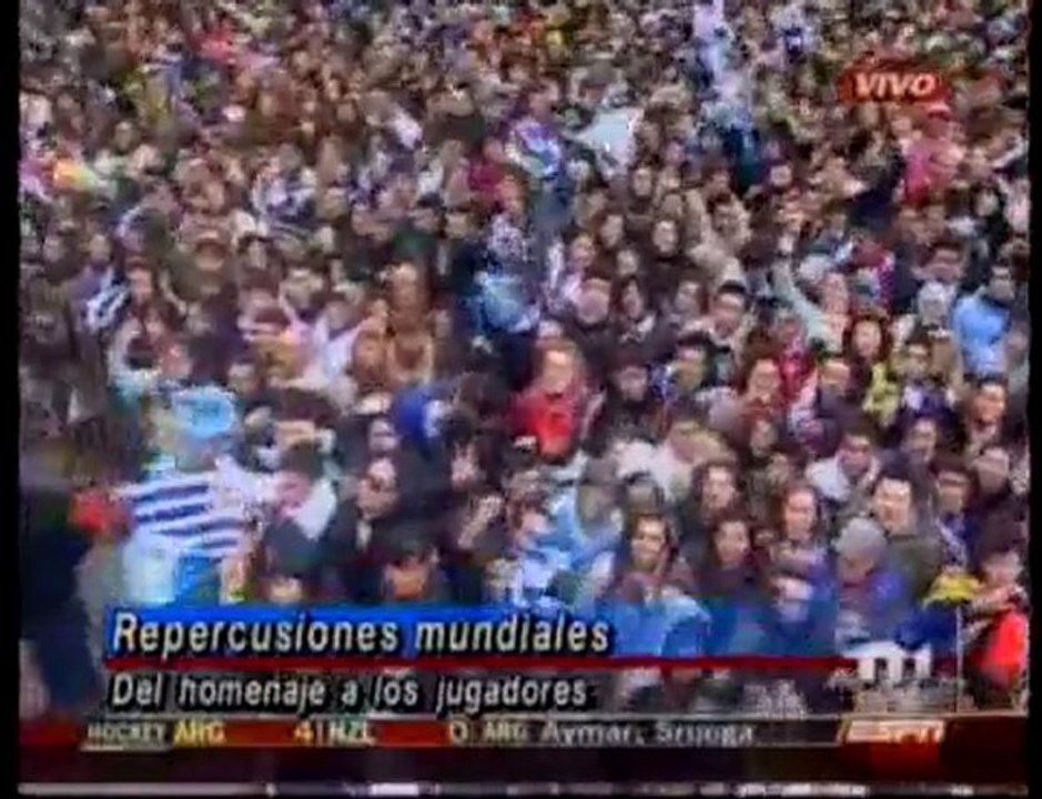 Uruguay- Repercusiones de la caravana celeste