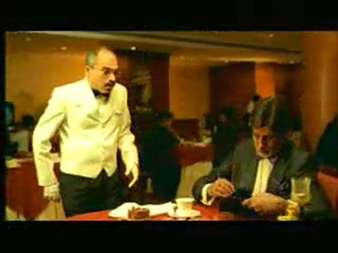 Genelia d'souza with Amitabh Bachan parker pen ad