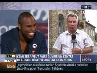 Kemi Seba sur bfm tv - Black Pempers center - 14/07/10