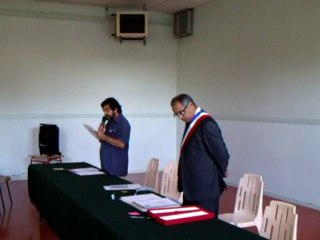 Parrainage républicain du 14 juillet 2010 à Chalamont (01).