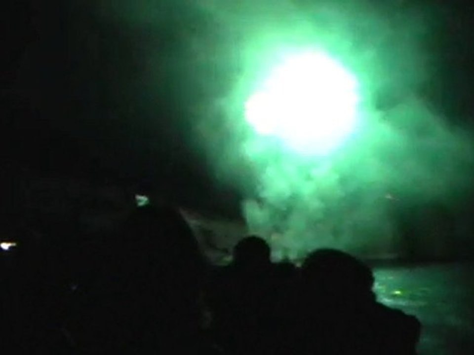 14 Juillet 2010 Feux d'artifce Etretat