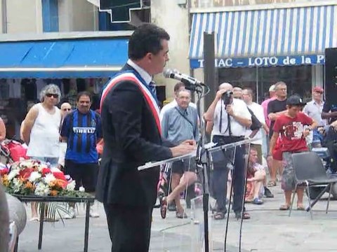 AGDE - 2010 - Cérémonie du 14 juillet 2010