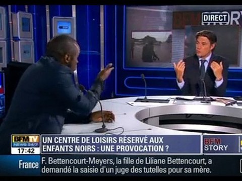 Kemi Seba (Kemiour Aarim Shabazz) met à l'amende BFMTV