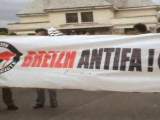 La Garden ANTIFA à Guingamp