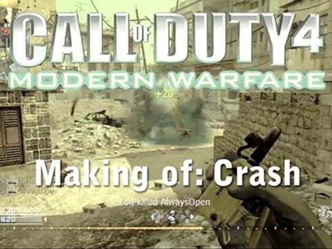 COD4 - Exclusive Making Of Crash HD - Modding Map COD4