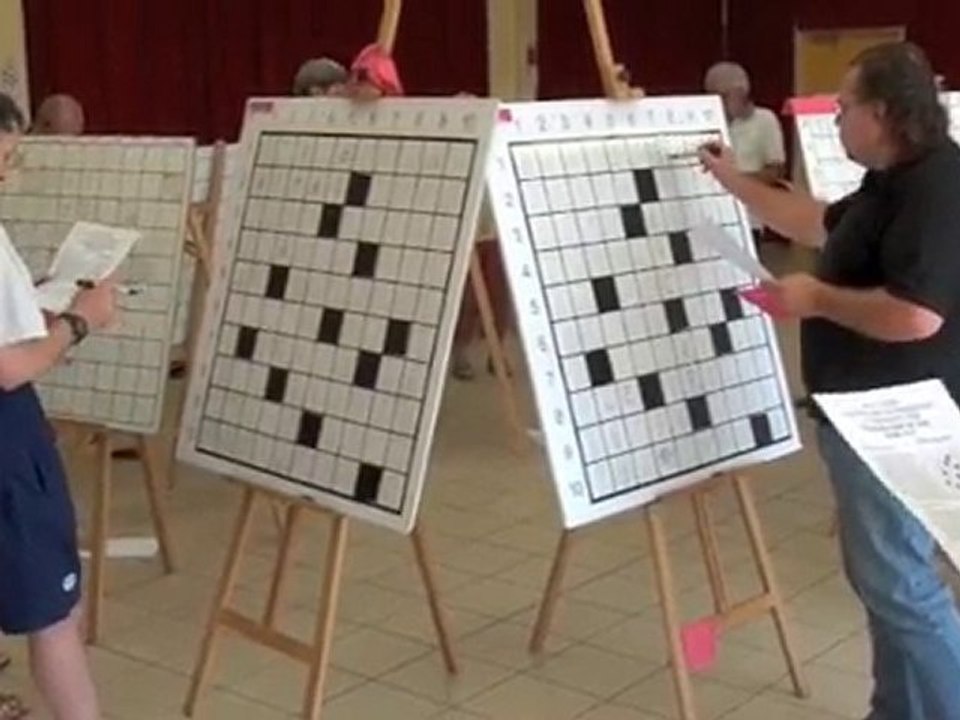 Bon millésime de mots croisés à Vacqueyras