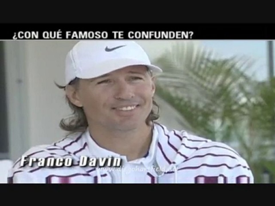 2009.08.05 Diego Hartfield-Con qué famoso te confunden