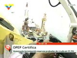 Venezuela incrementó reservas probadas de crudo en 22,5%