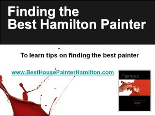 Find Best Hamilton, Dundas and Ancaster Ontario House Paint