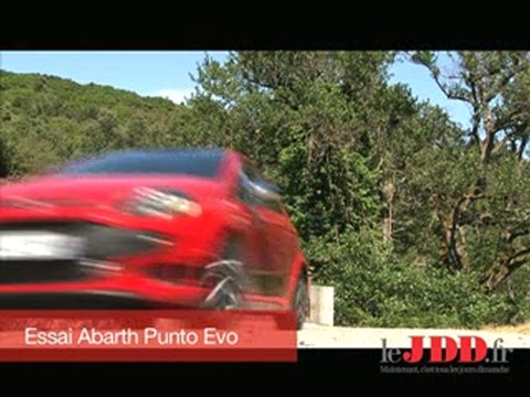 Essai vidéo de l'Abarth Punto Evo