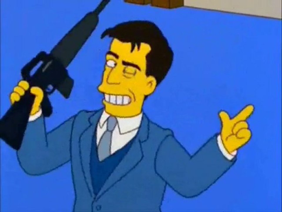 NSFW Angry Mel Gibson Rant Screaming on the Simpsons NSFW