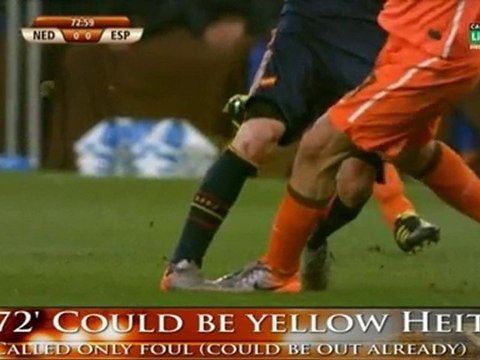 Awesome Referee World Cup Final Netherlands - Spain