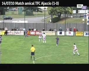 Résumé du match TFC Ajaccio (1-0)
