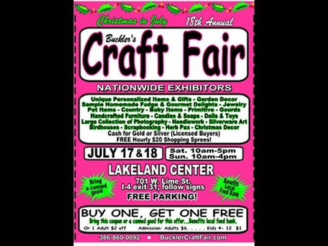 Lakeland Center Lakeland Florida, Craft Fair in Lakeland Fl