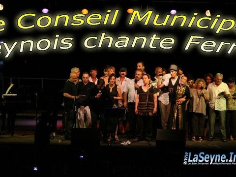 Le Conseil Municipal Seynois chante Ferrat