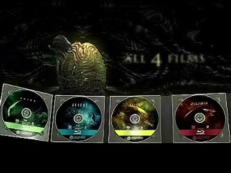Alien Anthology Blu-ray Boxset - Alien Egg Animation Video