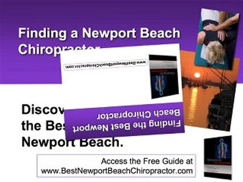 Newport Beach Chiropractor Tips Find Chiropractor Newport B