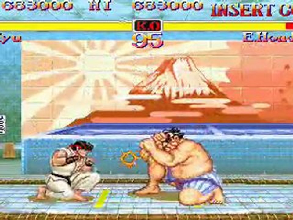 Super Street Fighter II Arcade Ryu & Ken