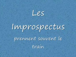 Teaser (artisanal) des Improspectus !
