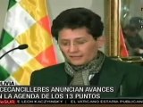 Chile y Bolivia analizarán posibilidad de salida al mar
