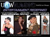 Former Pussycat Doll Kaya Jones UCW Radio Show