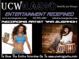 Bollywood Pop Star Tina Sugandh UCW Radio Show