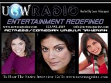 Actress Ursula Taherian on the UCW Radio Show
