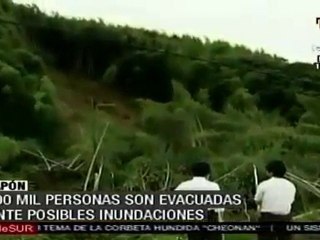 Dos muertos y 300 mil evacuados por lluvias en Japón