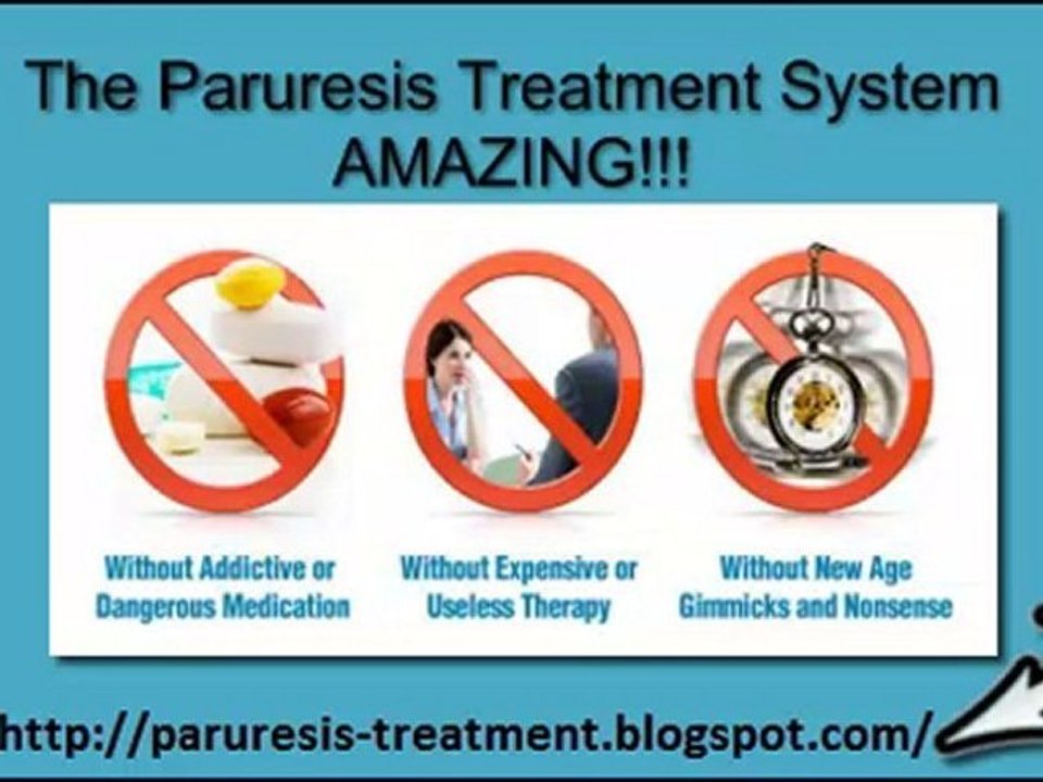 Paruresis or Shy Bladder Amazing *New Treatment*
