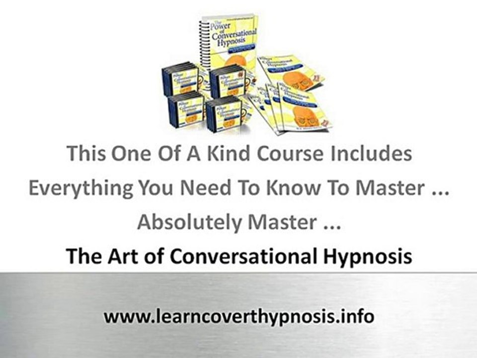 How To Learn Covert Hypnosis