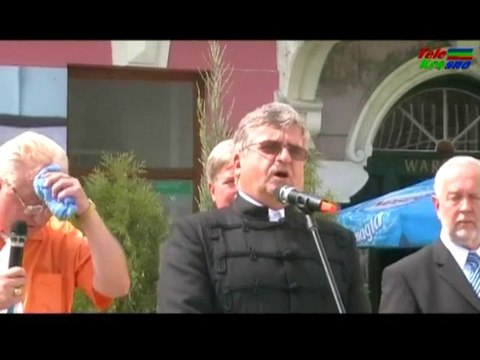 Odsłonięcie tablicy przyjażni polsko - węgierskiej