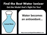 Why drink filtered ionized water?