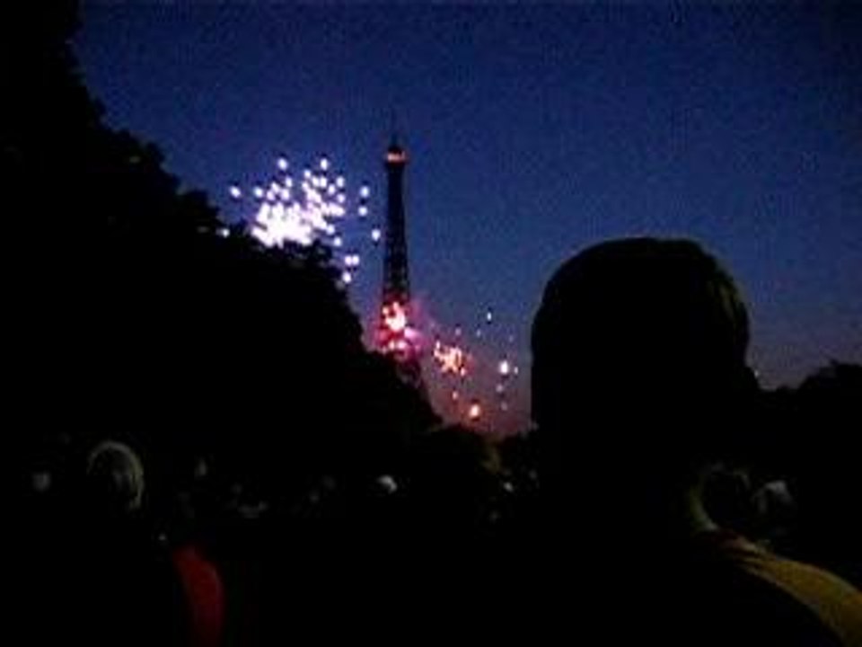 Feu d'artifice Paris