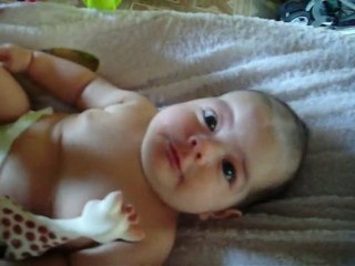 Maël parle à sa maman