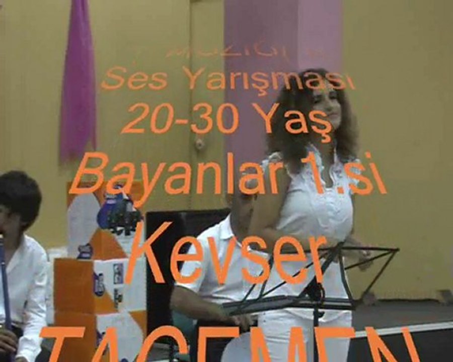 Bilecik Belediyesi Türk Halk Müziği Ses Yar. Kevser TECEMEN