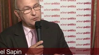 Michel Sapin, député PS de l'Indre