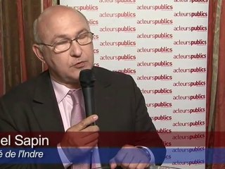 Michel Sapin, député PS de l'Indre