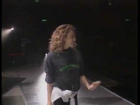 Kylie Minogue backstage @ Lets Get To It Tour