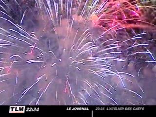 14 Juillet : Le Feu d'artifice illumine Lyon !