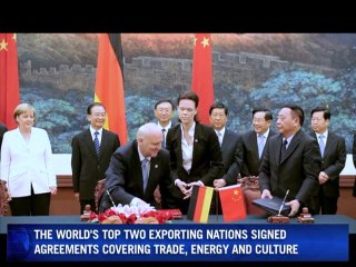 Germany's Merkel urges China to open up markets