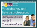 Cours particulier Physique-Chimie - Thonon-les-Bains